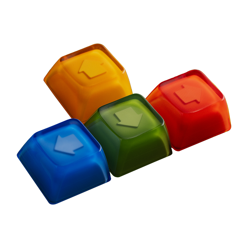 8BitDo Double-Layered Crystal Arrow Keycaps - Image 2