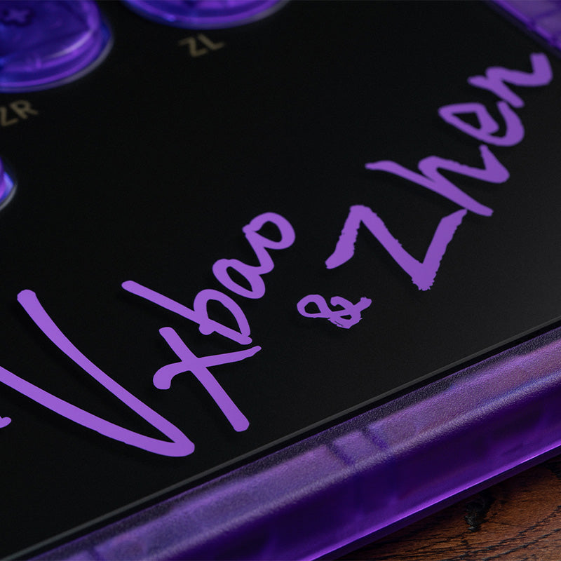 8BitDo Arcade Controller - Transparent Purple Signature Edition - Image 3